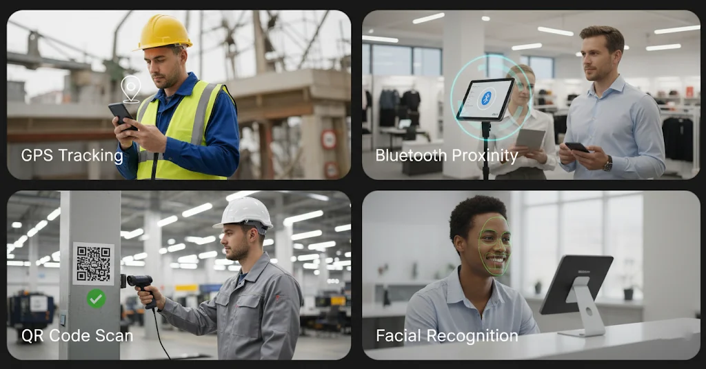 Multiple Check-in Methods